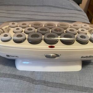 BaByliss Ceramic Hair Rollers - White and Gray